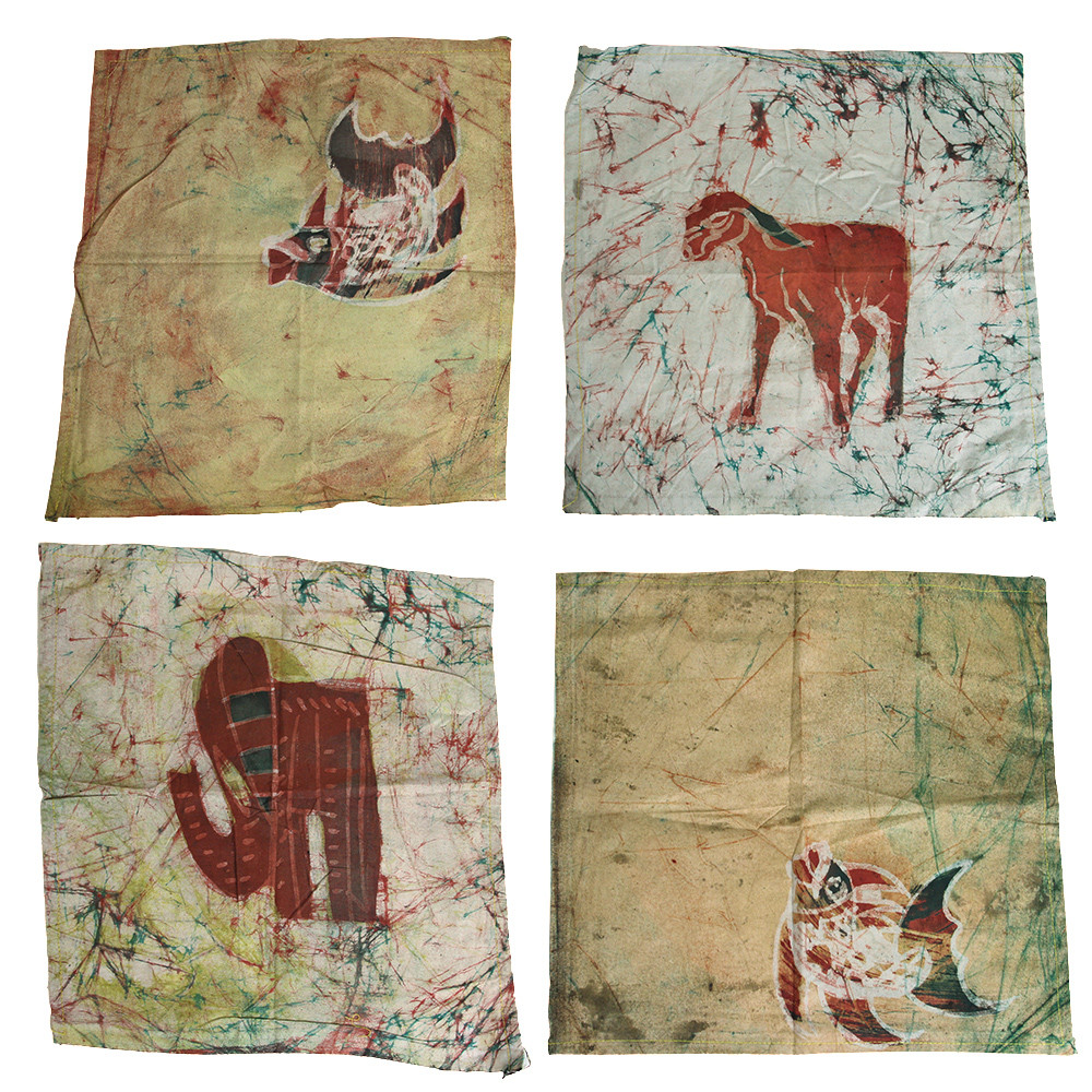 Set of 4 Batik Placemats Africa Imports