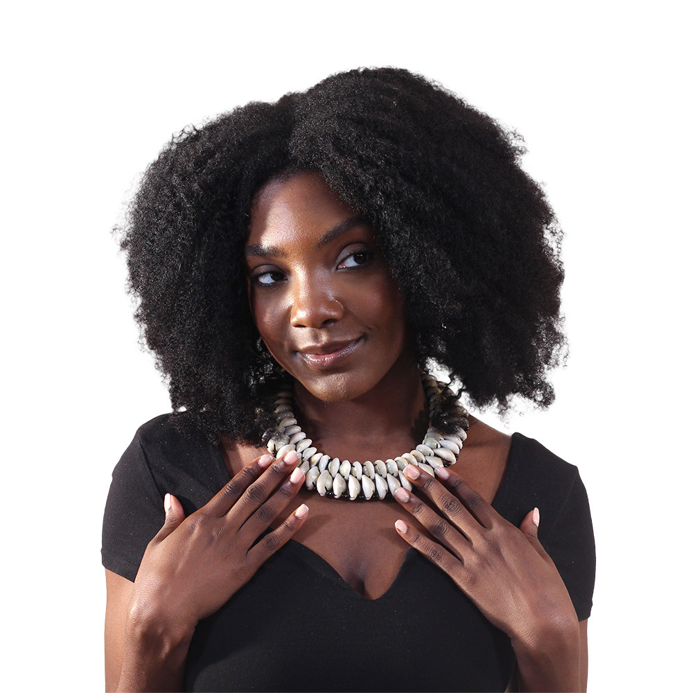 Double-Row Uncut Cowrie Shell Choker - Africa Imports