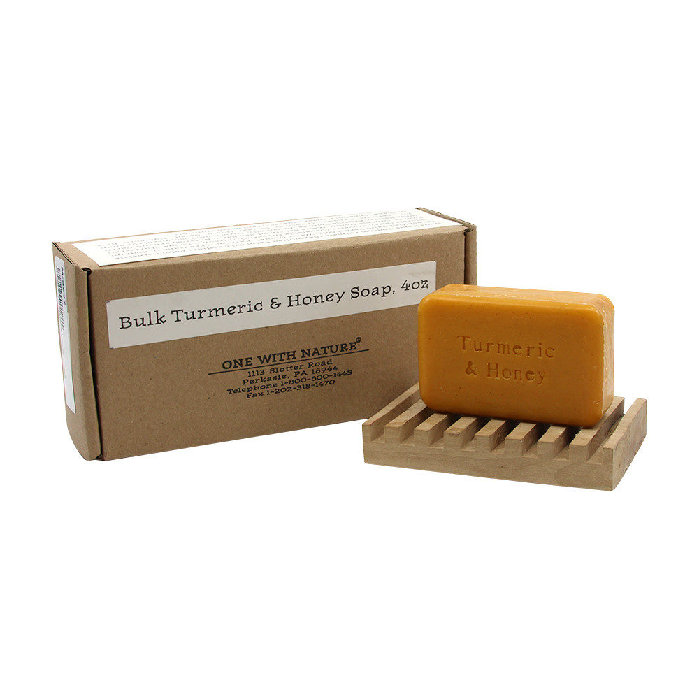 Set Of 6 Turmeric & Honey Soaps - Africa Imports