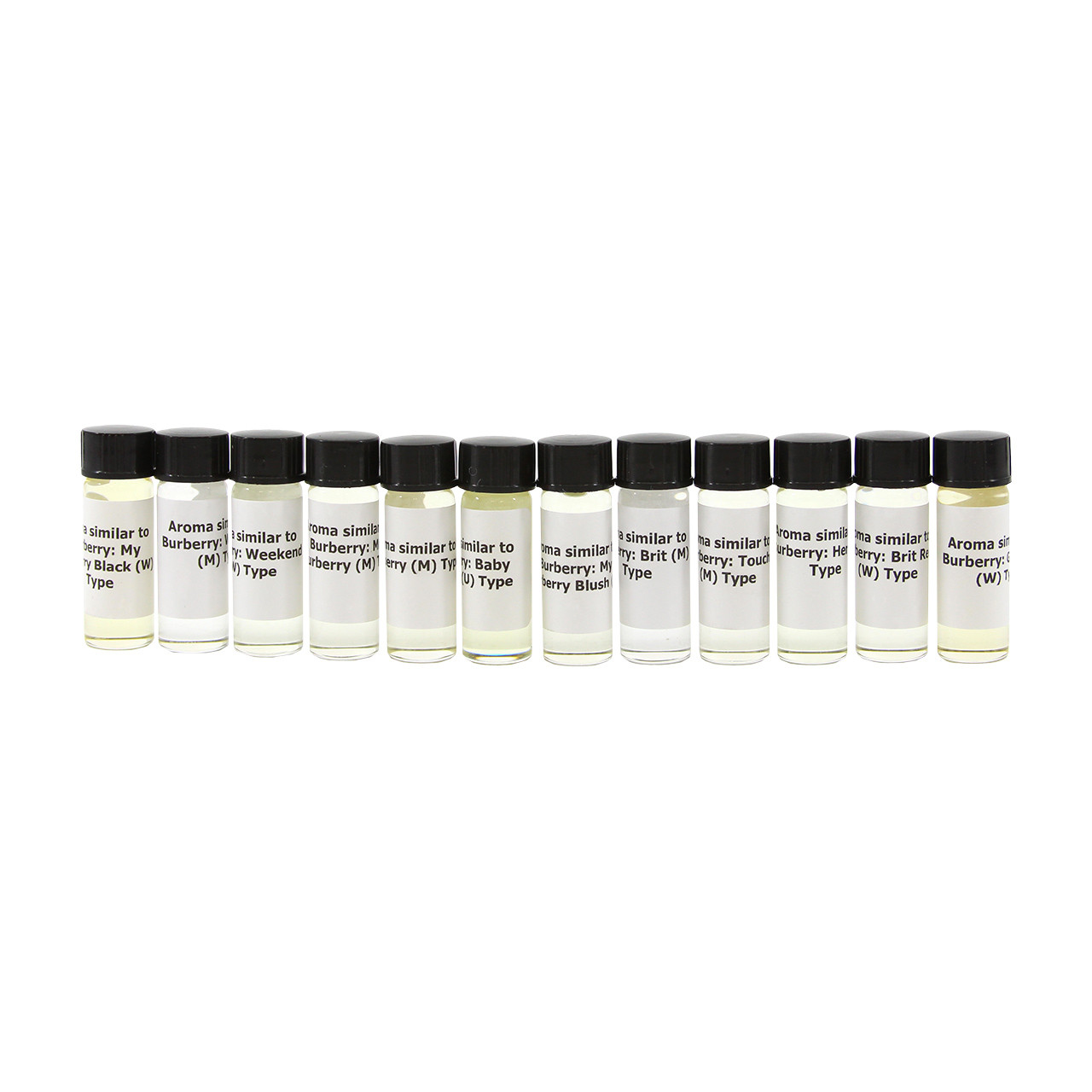 12 Burberry Fragrance Oil Samples – Luxury Perfume Oil Collection