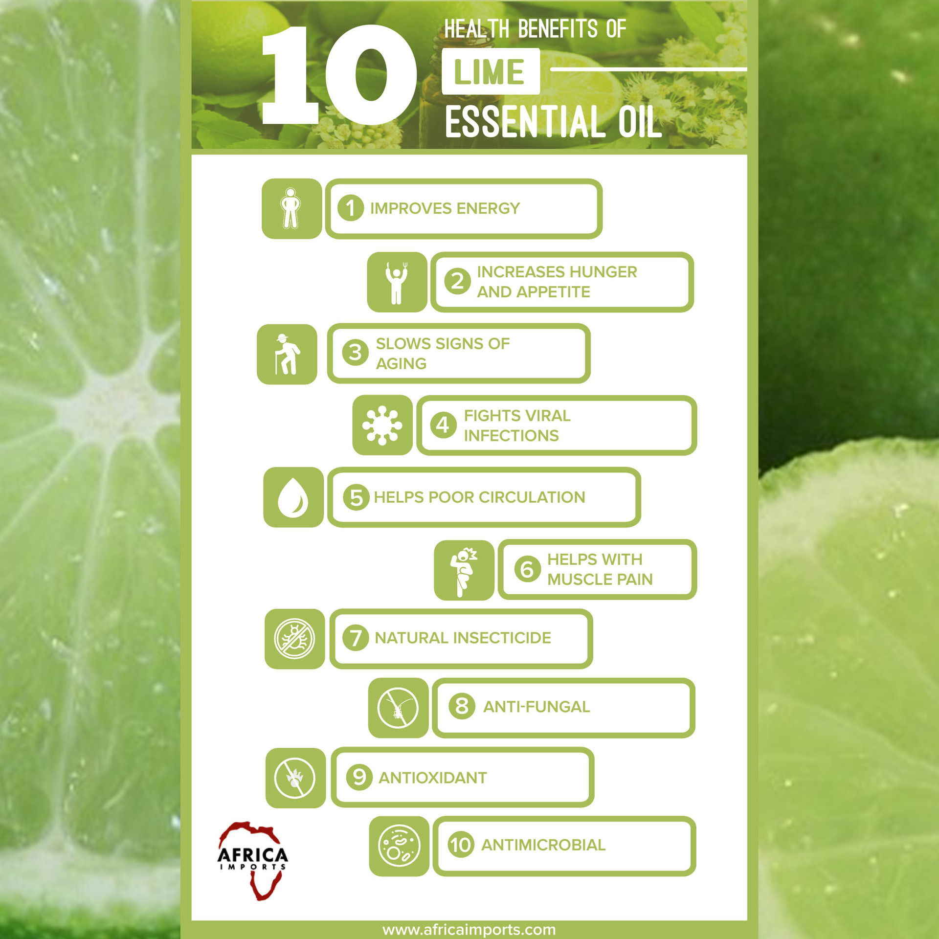 Lime Essential Oil 4 oz. Essential Oils African Beauty