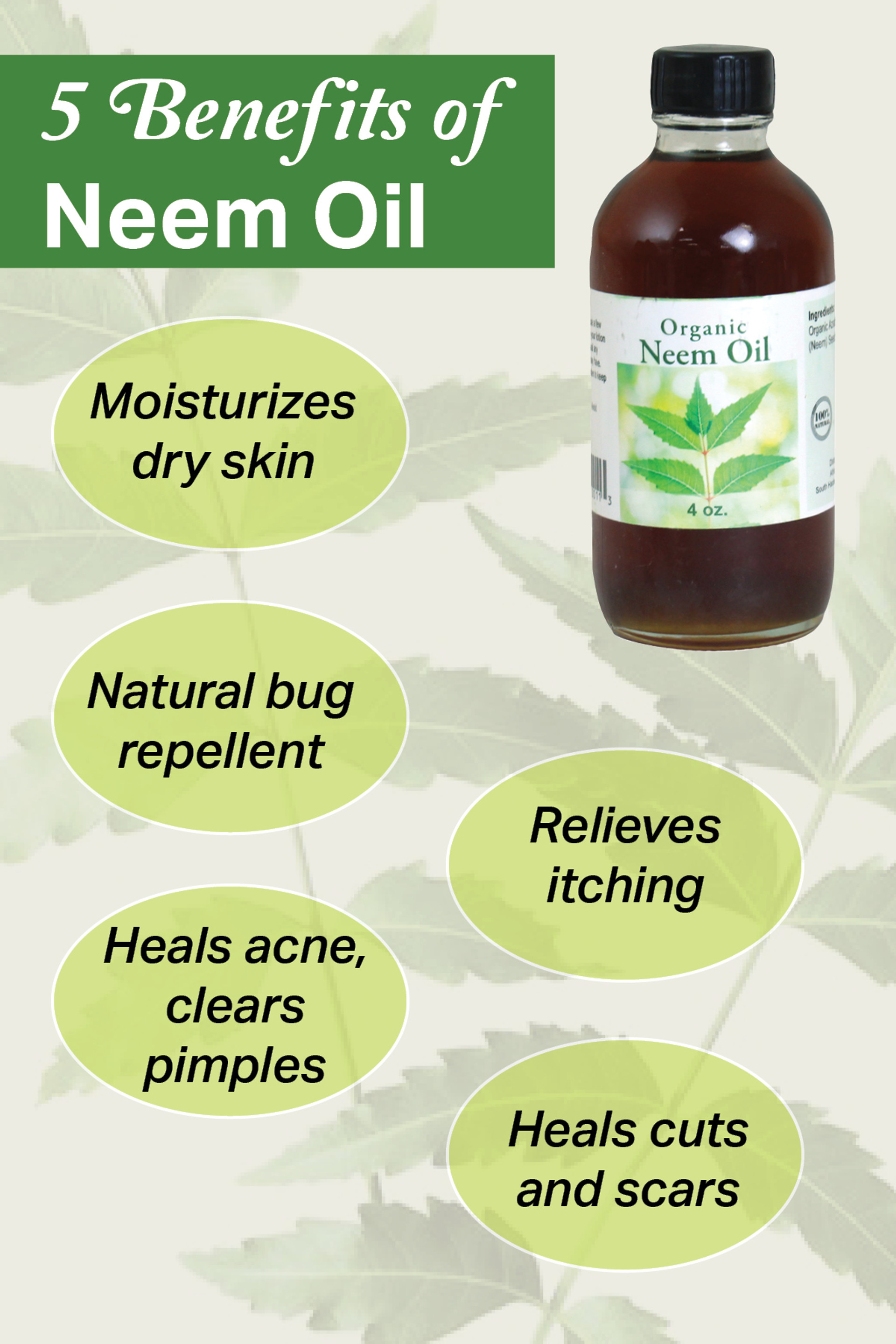 Neem Oil (Organic) - 1 Lb. - Healing Oils - African Health & Beauty