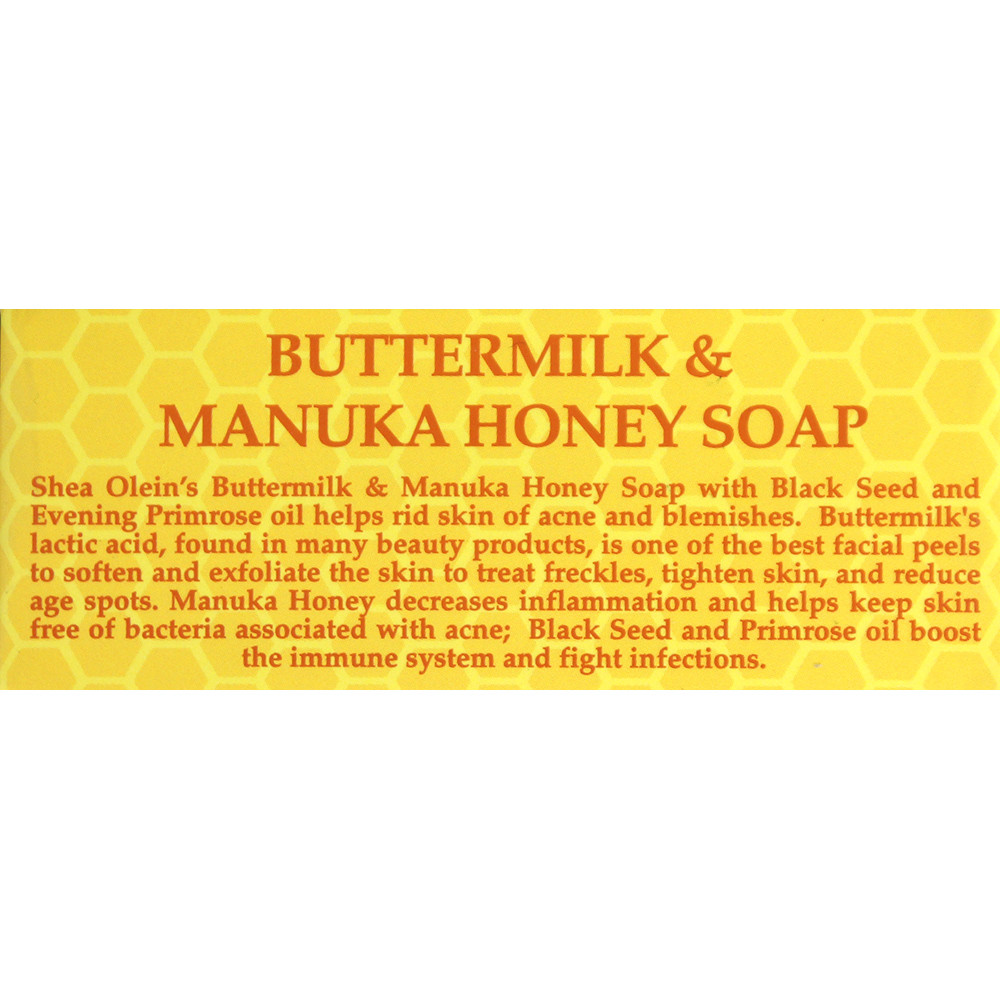 Buttermilk & Manuka Honey Soap 5 oz. African Soaps