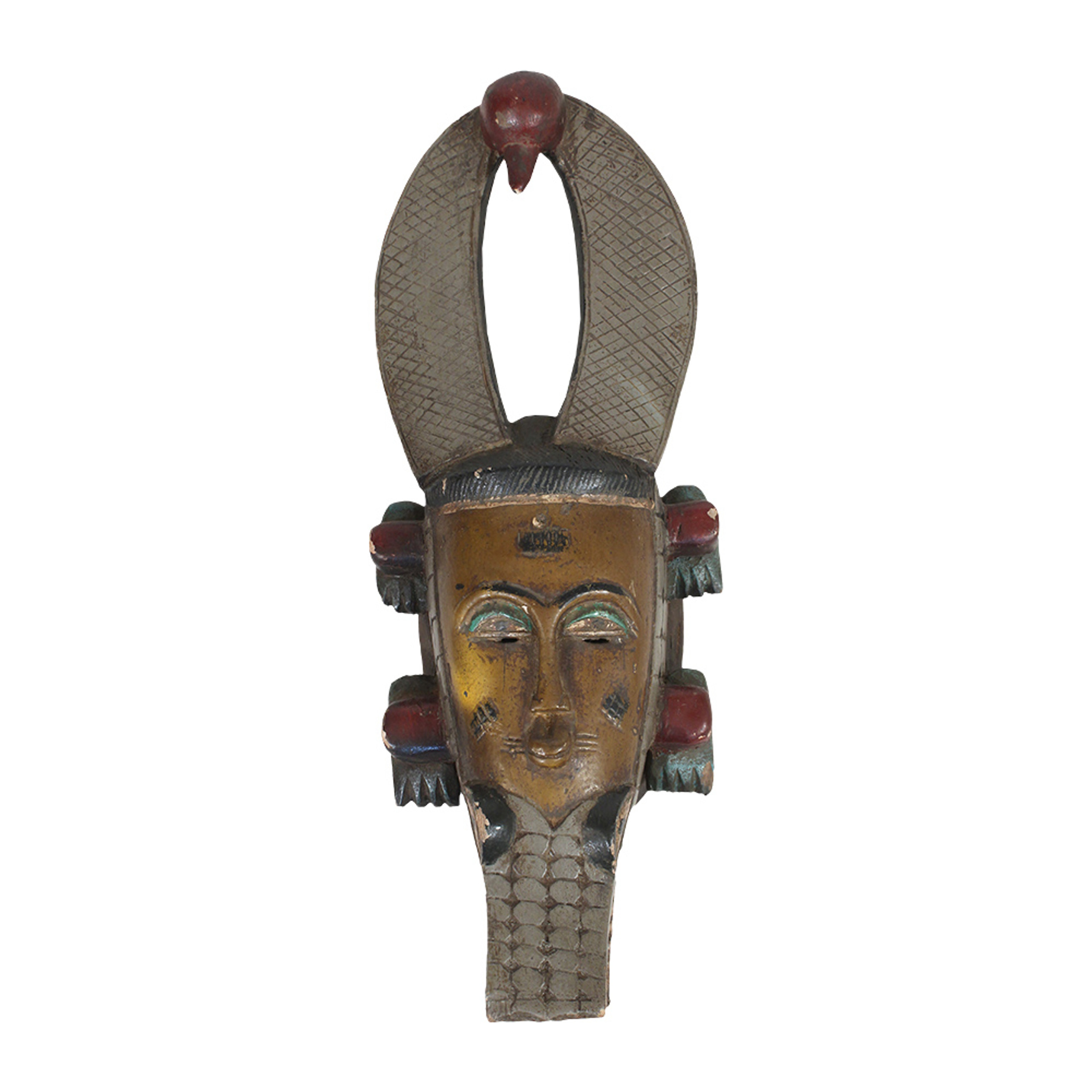 Large Ivorian Guru Mask - Pick Your Own - Animal Masks & Wood Carvings