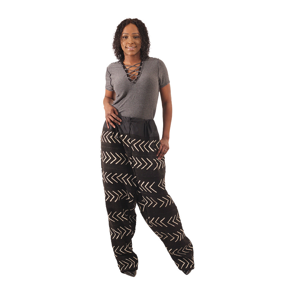 Mud Cloth Pants Unisex Clothing African Fashion