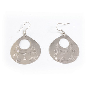 Tuareg Silver Gofed Earrings