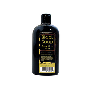 Liquid Black Soap/Body Wash - 16 oz.