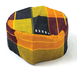 Kente Kufi Hat Style #3