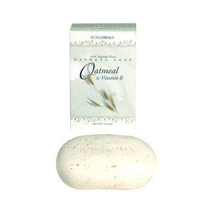 Sunaroma: Oatmeal & Vitamin-E Soap - 4¼ oz.