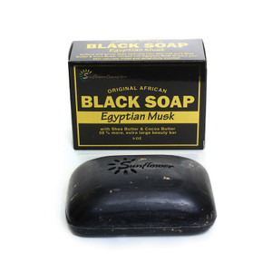 Egyptian Musk Black Soap - 5 oz.