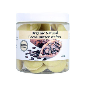 Organic Natural Cocoa Butter Wafers - 4 oz.