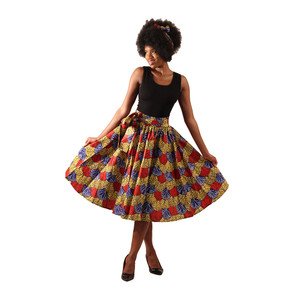 African Print Skirt