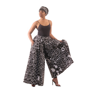 Black & White Palazzo Pants - B