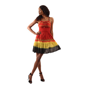 Short Rasta Mini Dress