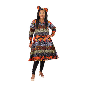 Buy African Print Long Shirt w/ Pockets