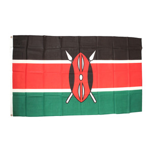 Deluxe Triple-Knit Kenyan Flag