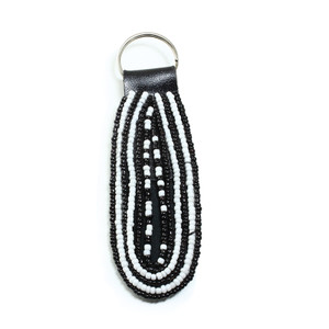 Extra-Long Maasai Beaded Key Chain