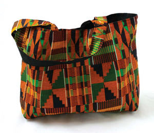 Kente Tote Bag: Style #2