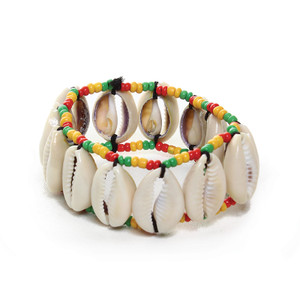 Cowrie Shell Bracelet: Pan-African