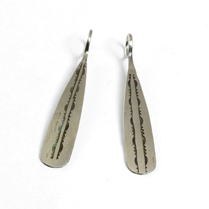 Buy Tuareg Silver Earrings - Oval