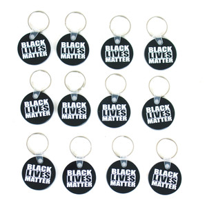 Set Of 12 Black Lives Matter Key Chains