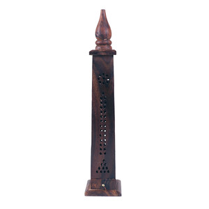 Wooden Incense Burner - Tower