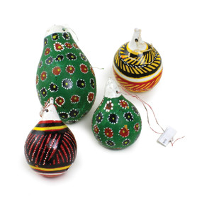 Painted Hanging Gourd