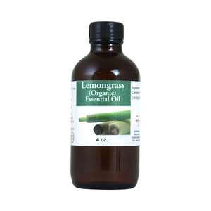 Lemongrass (Organic) Essential Oil 4 oz.