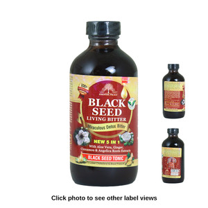 Buy Black Seed Living Bitters - 8 oz.