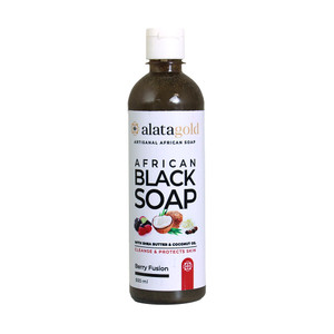 AlataGold African Black Soap - Berry Fusion 500 mL