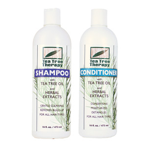 Tea Tree Herbal Extract Shampoo + Conditioner Set