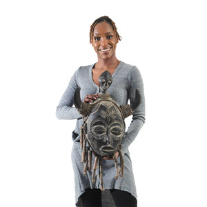 Buy Cameroonian Horned Chokwe Mask