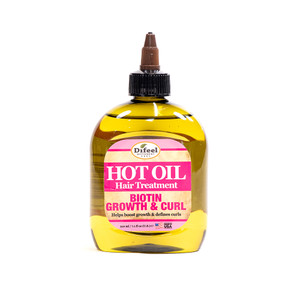 Biotin Growth & Curl Hot Oil Hair Treatment - 210 mL (7.1 oz)