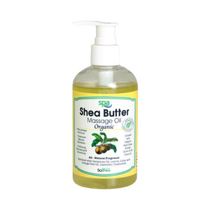 Shea Butter Massage Oil - 8 OZ