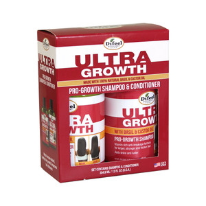 Ultra Growth Basil & Castor Oil Pro-Growth Shampoo & Conditioner Set