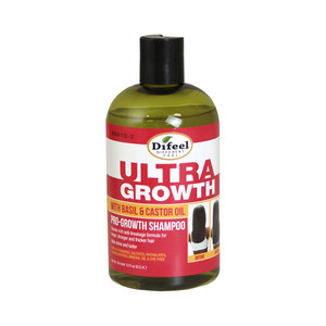 Ultra Growth Basil & Castor Oil Pro-Growth Shampoo - 12 oz.
