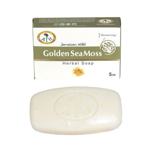 African Indian Herbs (AIH): Golden Sea Moss Soap - 5 oz.