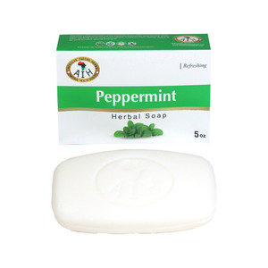 African Indian Herbs (AIH): Peppermint Soap - 5 oz.