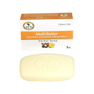 African Indian Herbs (AIH): Multi Butter Soap - 5 oz.