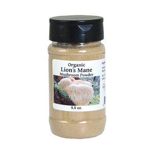 Organic Lion's Mane Mushroom Powder – 5.5 oz.
