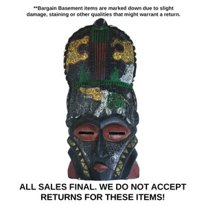 Buy DAMAGED Large African Mask
