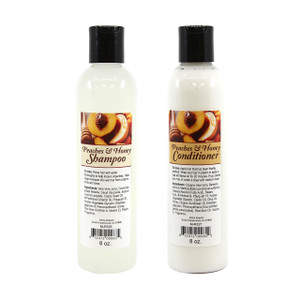 Hair Nourishing Peach & Honey Shampoo - 8 oz. - Africa Imports