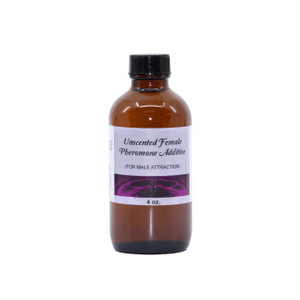 Unscented Female Pheromone Additive (FOR MALE ATTRACTION) - 4 oz.