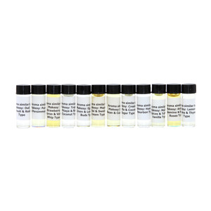 12 Fragrance Oil Samples – Signature Gourmand Collection - 1 Dram (1/8 oz)