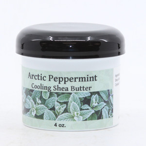 Arctic Peppermint Cooling Shea Butter – 4 oz.