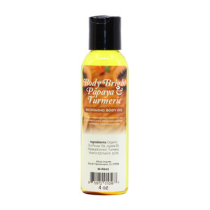 Hydrating Body Bright Papaya & Turmeric Blooming Body Oil – 4 oz.