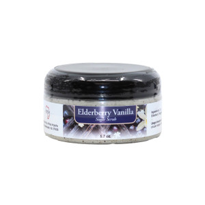 Elderberry Vanilla Sugar Scrub