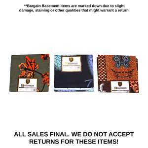 Bargain Set of 3 Ankara Print 6-yard Fabrics - ASSORTED PRINTS