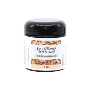 Coco Mango & Flaxseed Curl Defining Hair Gel – 4 oz