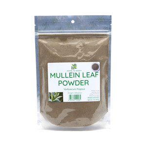 Herb To Body: Mullein Leaf Powder (Verbascum Thapsus) - 4 oz (115 g)